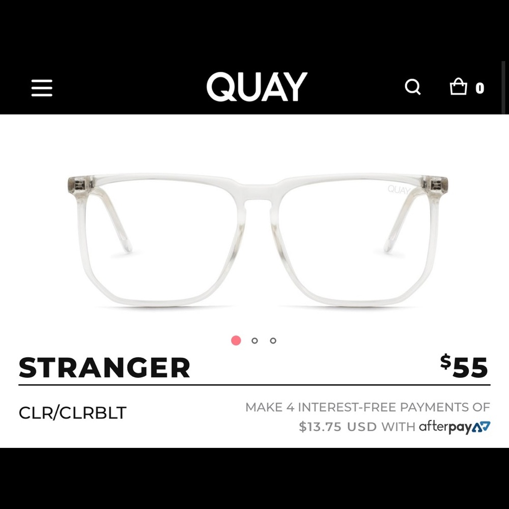 QUAY BLUE LIGHT GLASSES